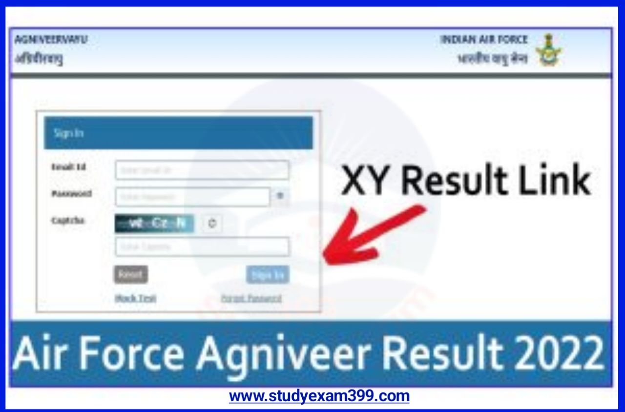 Indian Air Force Agniveervayu Result 2023 Declared Best लिंक Download Direct Result Check Now
