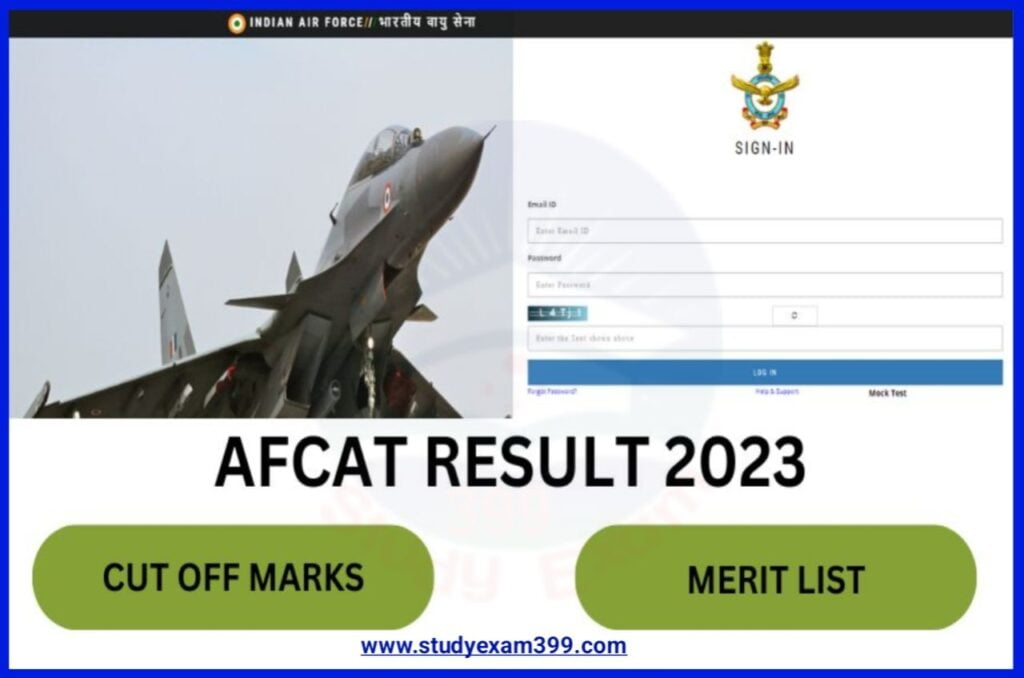 Indian Air Force Recruitment 2023 Result Download न्यू Best लिंक जारी - Career Airforce AFCAT 01/2023 Recruitment Test Result 2023